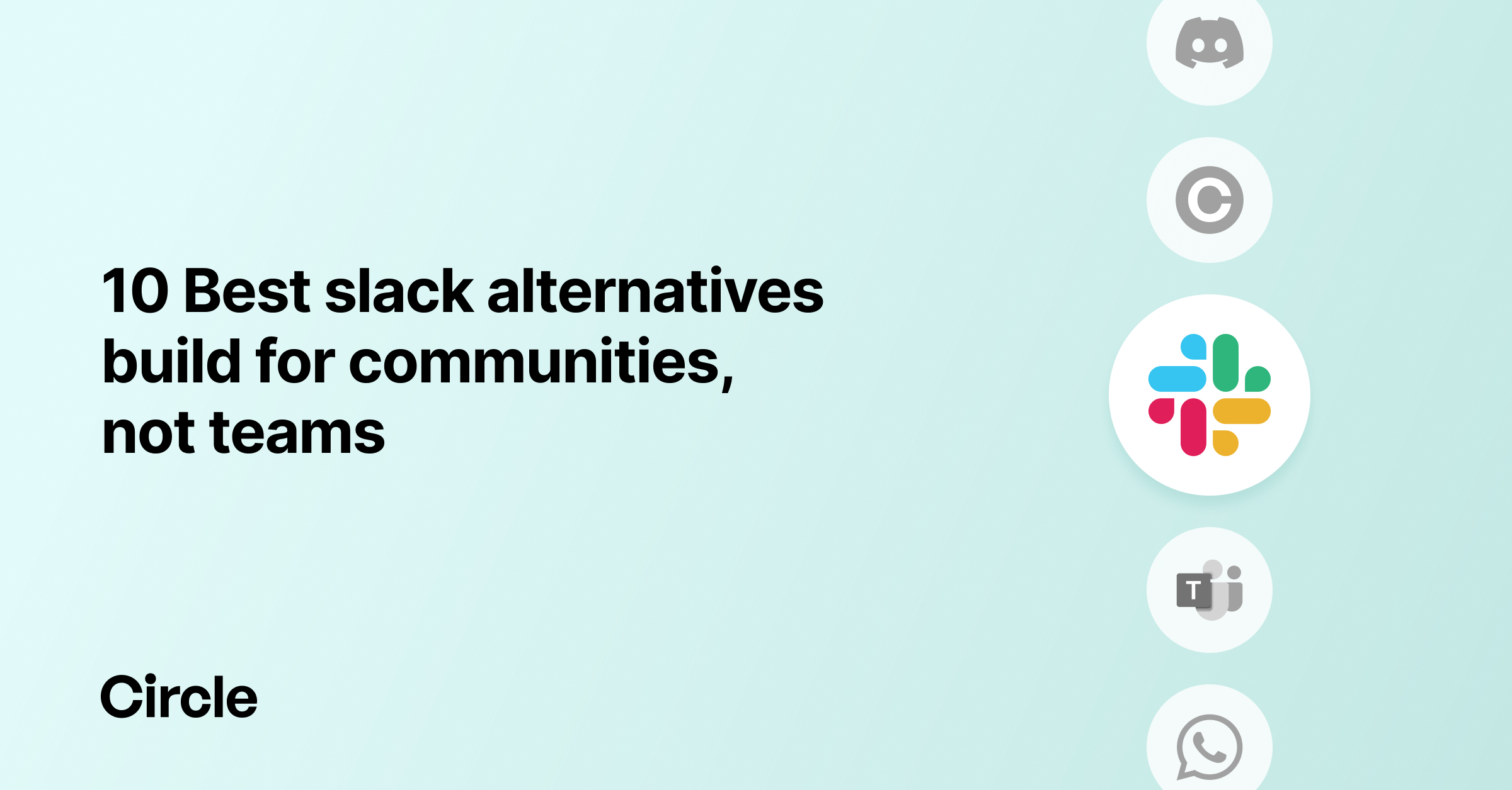 10 Best Slack Alternatives for Communities (2026) | Circle Blog