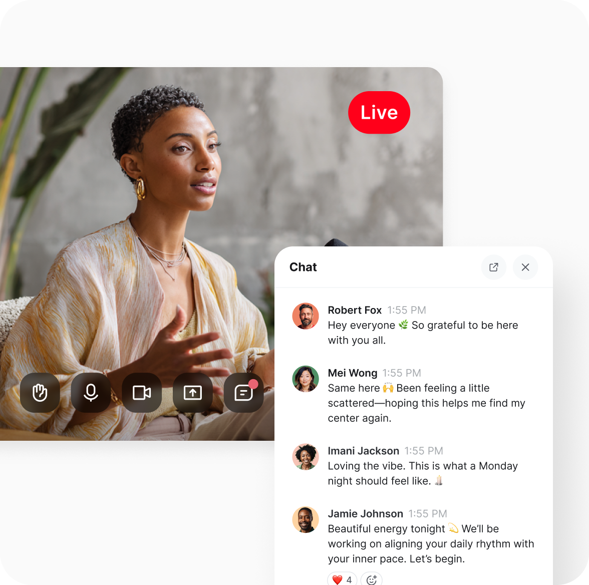 A Circle events calendar with RSVPs and automated reminders